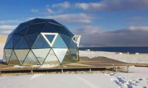 Geodesic Glass Domes